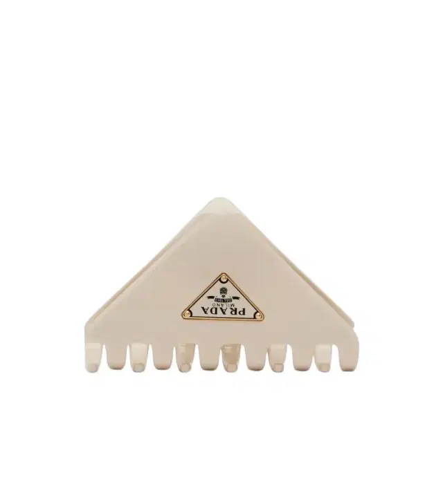 Prada Logo hair clip