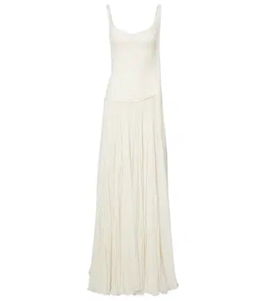 Marmar Halim Bridal Ana crêpe and chiffon gown | Thumbnail 1