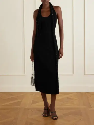 Diotima Mane Embellished Crepe Midi Dress | Thumbnail 2