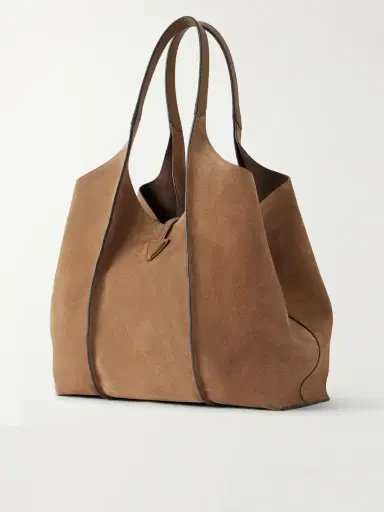 Tod's T Timeless Suede Shoulder Bag | Thumbnail 4 Tod's T Timeless Suede Shoulder Bag | Thumbnail 4