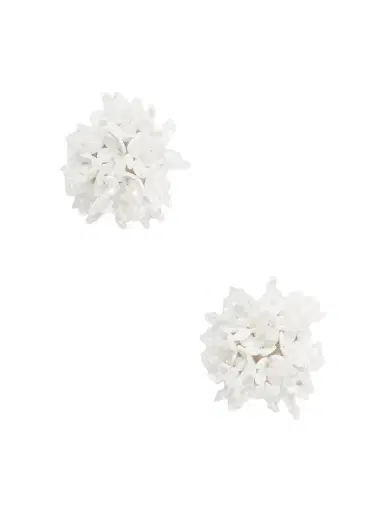 Oscar de la Renta Bead-embellished Clip Earrings | Thumbnail 1