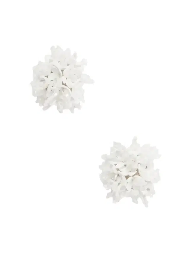 Oscar de la Renta Bead-embellished Clip Earrings