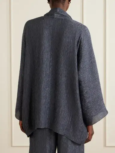 Cortana Anhelo Crinkled Silk-charmeuse Jacket | Thumbnail 4 Cortana Anhelo Crinkled Silk-charmeuse Jacket | Thumbnail 4