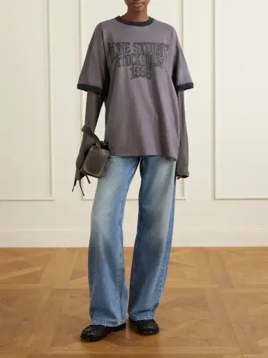 Acne Studios Logo-print Cotton-jersey T-shirt | Thumbnail 2