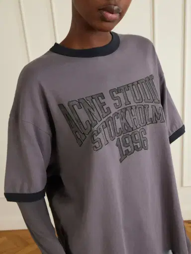 Acne Studios Logo-print Cotton-jersey T-shirt | Thumbnail 4