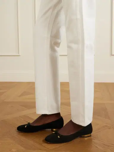 Tod's Suede Ballerina Flats | Thumbnail 2 Tod's Suede Ballerina Flats | Thumbnail 2