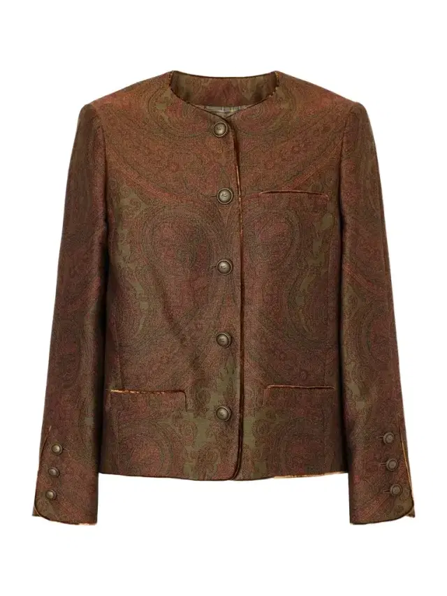 Etro Paisley-jacquard Crepe Blazer