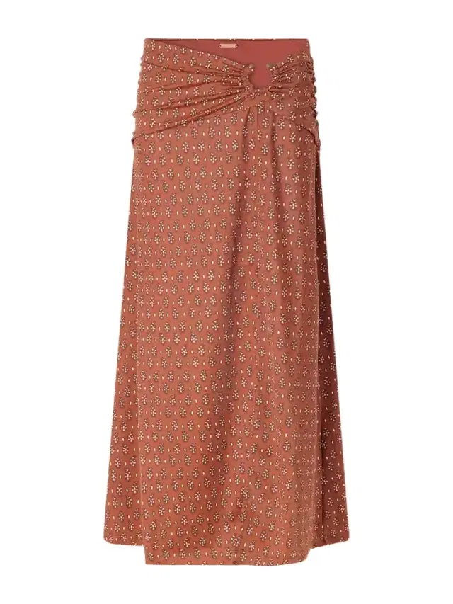 Johanna Ortiz Under The Sun Gathered Printed Recycled Coverup