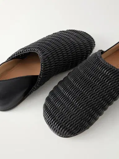 JW Anderson Woven Leather Mules | Thumbnail 5