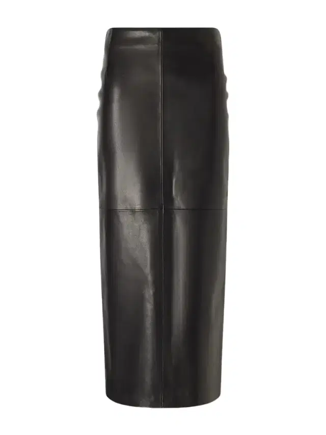 Nour Hammour Selly Paneled Leather Maxi Skirt
