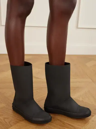 Rick Owens Leather Boots | Thumbnail 2 Rick Owens Leather Boots | Thumbnail 2
