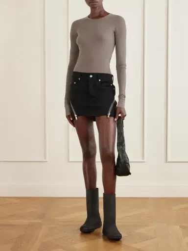 Rick Owens Leather Boots | Thumbnail 4 Rick Owens Leather Boots | Thumbnail 4
