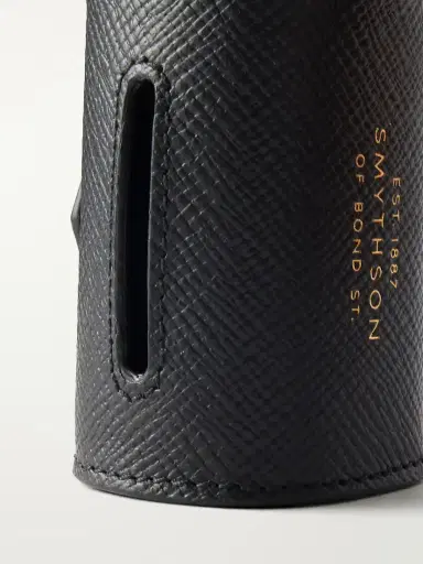 Smythson Panama Leather Pet Waste Bag Holder | Thumbnail 3