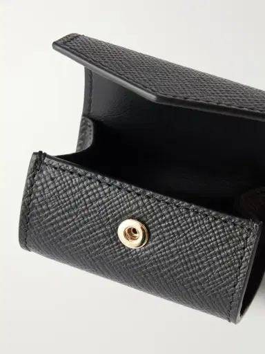 Smythson Panama Leather Pet Waste Bag Holder | Thumbnail 4