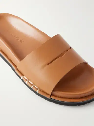 JW Anderson Fussbett Leather Slides | Thumbnail 5 JW Anderson Fussbett Leather Slides | Thumbnail 5