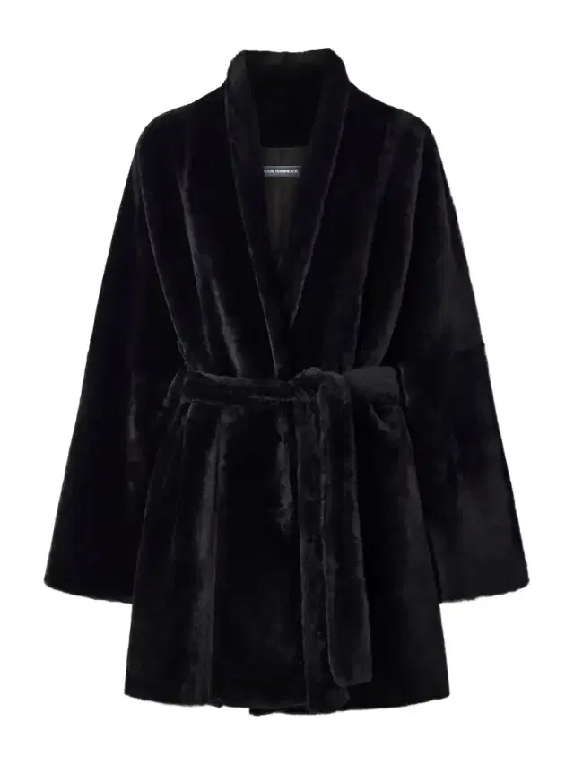 Nour Hammour Paneled Shearling Coat