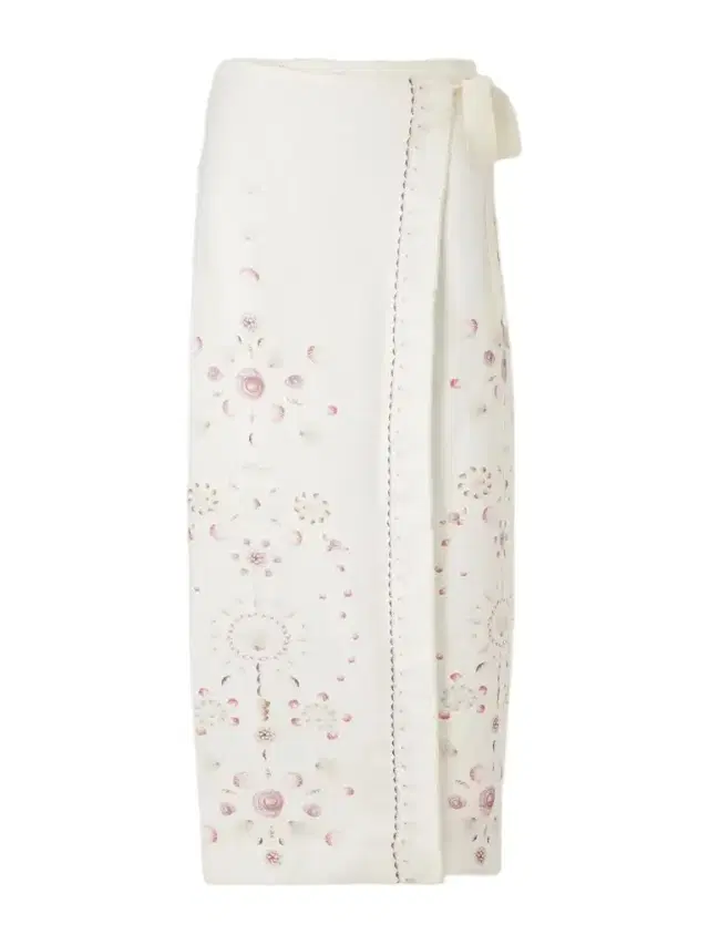Agua by Agua Bendita Litoral Playa Printed Linen Coverup