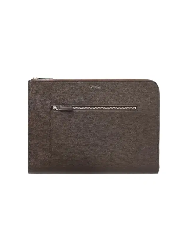 Smythson Ludlow Textured-leather Laptop Case