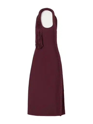 Diotima Mane Embellished Crepe Midi Dress | Thumbnail 1
