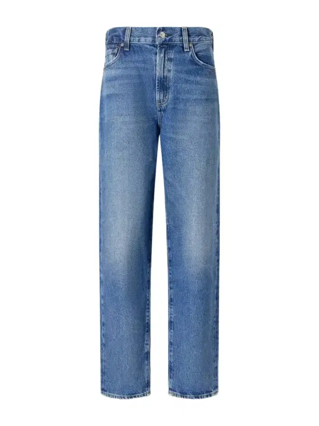 The Taper Jean Mid-rise Straight-leg Jeans