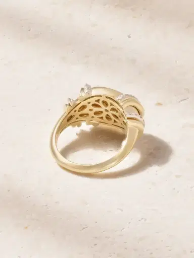 L’Atelier Nawbar Sun Down 18-karat Gold Diamond Pinky Ring | Thumbnail 3 L’Atelier Nawbar Sun Down 18-karat Gold Diamond Pinky Ring | Thumbnail 3