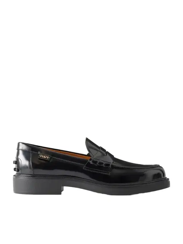 Tod's Logo-detailed Patent-leather Loafers