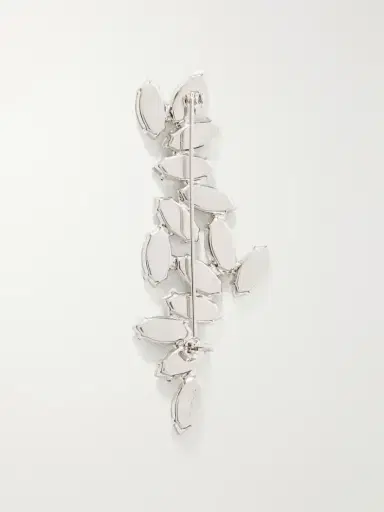 Erdem Silver-tone Crystal Brooch | Thumbnail 3