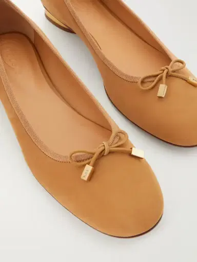 Tod's Suede Ballet Flats | Thumbnail 5 Tod's Suede Ballet Flats | Thumbnail 5