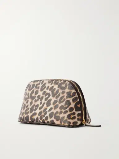 Smythson Panama Leopard-print Leather Cosmetics Case | Thumbnail 2 Smythson Panama Leopard-print Leather Cosmetics Case | Thumbnail 2