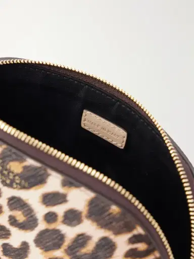 Smythson Panama Leopard-print Leather Cosmetics Case | Thumbnail 4 Smythson Panama Leopard-print Leather Cosmetics Case | Thumbnail 4