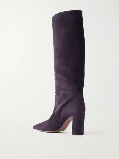 Paris Texas Anja 85 Suede Knee Boots | Thumbnail 3 Paris Texas Anja 85 Suede Knee Boots | Thumbnail 3