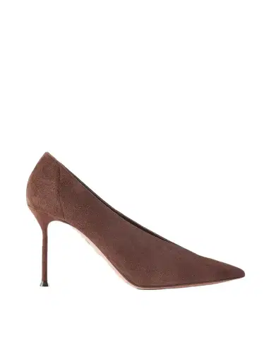 Aquazzura Voltaire 85 Suede Pumps | Thumbnail 1 Aquazzura Voltaire 85 Suede Pumps | Thumbnail 1