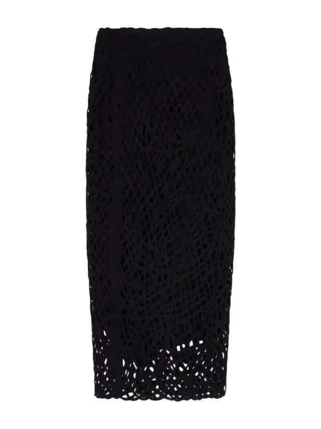 Diotima Marseille Crocheted Midi Skirt