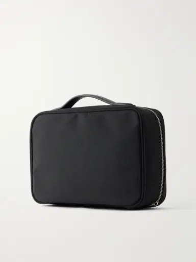 Smythson Norton Leather-trimmed Canvas Jewelry Case | Thumbnail 2 Smythson Norton Leather-trimmed Canvas Jewelry Case | Thumbnail 2