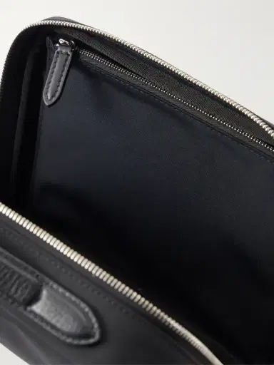 Smythson Norton Leather-trimmed Canvas Jewelry Case | Thumbnail 4 Smythson Norton Leather-trimmed Canvas Jewelry Case | Thumbnail 4