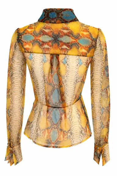 LaQuan Smith Pleat Front Long Sleeve Blouse | Thumbnail 2 LaQuan Smith Pleat Front Long Sleeve Blouse | Thumbnail 2