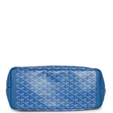 goyard Goyard Goyardine Canvas Sky Blue Artois MM Tote Palladium Hardware | Thumbnail 6
