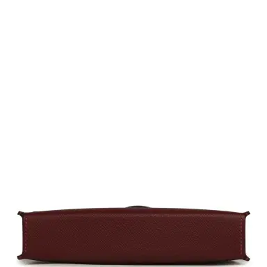 HERMÈS Hermes Hermesnap Wallet Rouge H Epsom Palladium Hardware | Thumbnail 5 HERMÈS Hermes Hermesnap Wallet Rouge H Epsom Palladium Hardware | Thumbnail 5