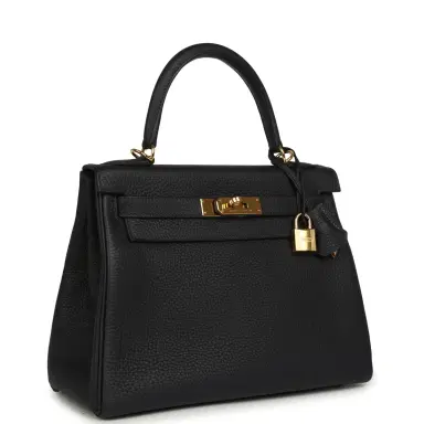 HERMÈS Pre-owned Hermes Kelly Retourne 28 Bleu Nuit Togo Gold Hardware | Thumbnail 2 HERMÈS Pre-owned Hermes Kelly Retourne 28 Bleu Nuit Togo Gold Hardware | Thumbnail 2