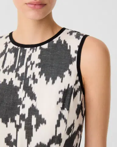 Emporio Sirenuse Clodette Dress in Ikat Blossom | Thumbnail 2