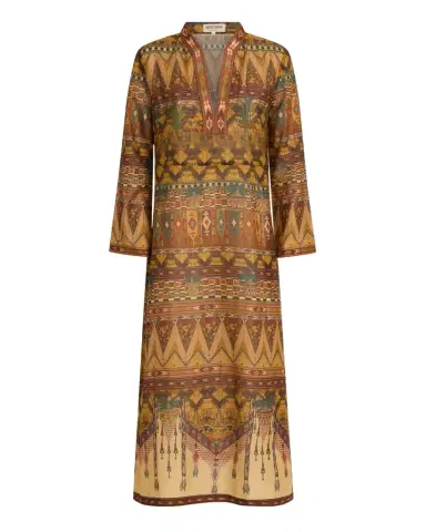 Emporio Sirenuse Giada Caftan in Desert Print | Thumbnail 1