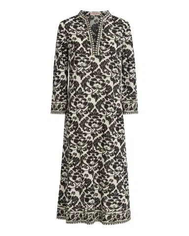 Emporio Sirenuse Giada Caftan in Lotus Flower Print | Thumbnail 1