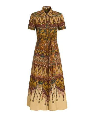 Emporio Sirenuse Giselle Dress in Desert Print | Thumbnail 1