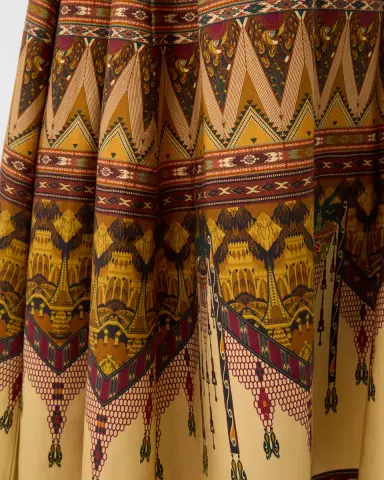 Emporio Sirenuse Ombretta Skirt in Desert Print | Thumbnail 4