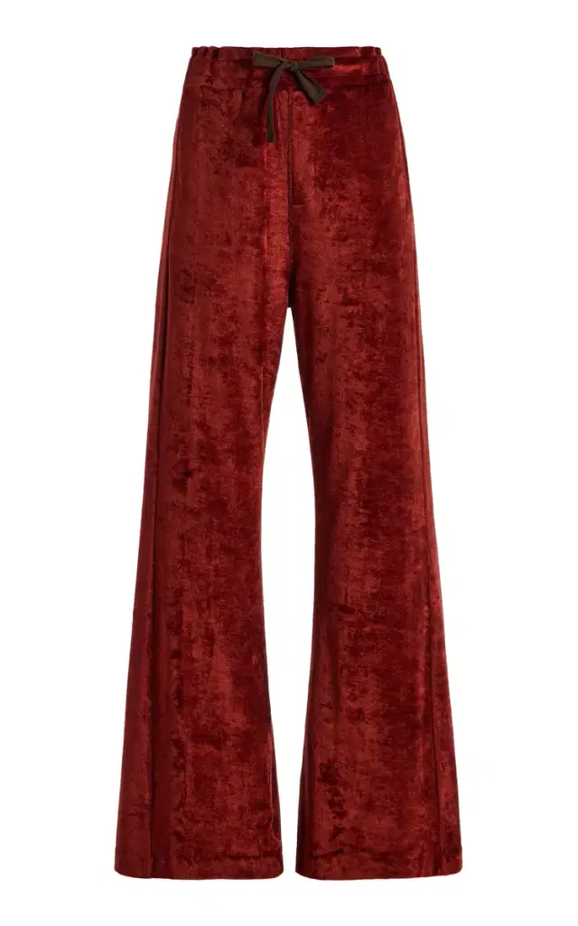 Sanderlak Velvet Flared Pants