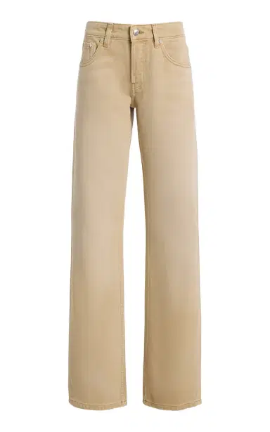 EB Denim Ariel Wedgie Rigid Mid-Rise Straight-Leg Jeans | Thumbnail 1 EB Denim Ariel Wedgie Rigid Mid-Rise Straight-Leg Jeans | Thumbnail 1