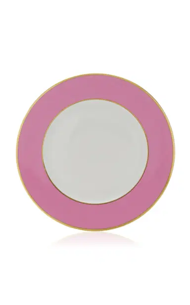 Augarten Wien Exclusive Colors of Augarten Porcelain Charger Plate - Pink | Thumbnail 1