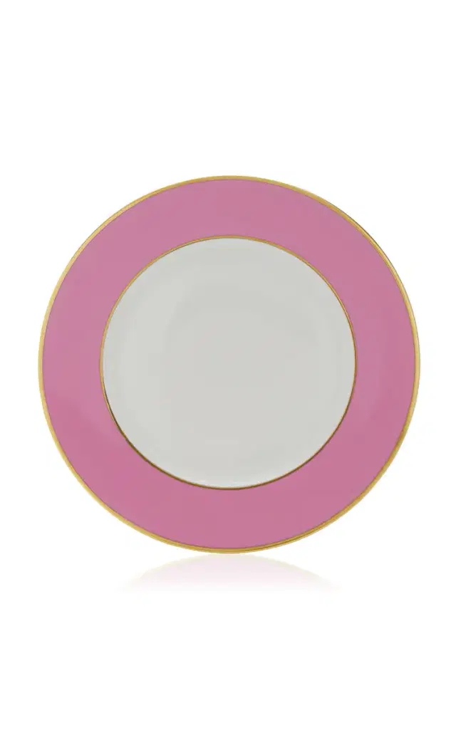 Augarten Wien Exclusive Colors of Augarten Porcelain Charger Plate - Pink