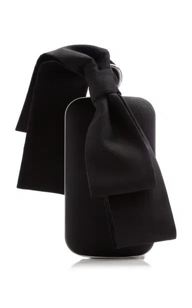 Givenchy Vertical Bow Silk-Blend Minaudiere Bag | Thumbnail 4 Givenchy Vertical Bow Silk-Blend Minaudiere Bag | Thumbnail 4
