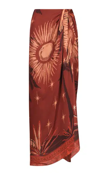 Johanna Ortiz Dance Floor Silk Maxi Skirt | Thumbnail 1